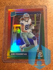 2021 Panini Donruss Optic Preview #P-292 Simi Fehoko Green & Red Prizm RC Cowboys
